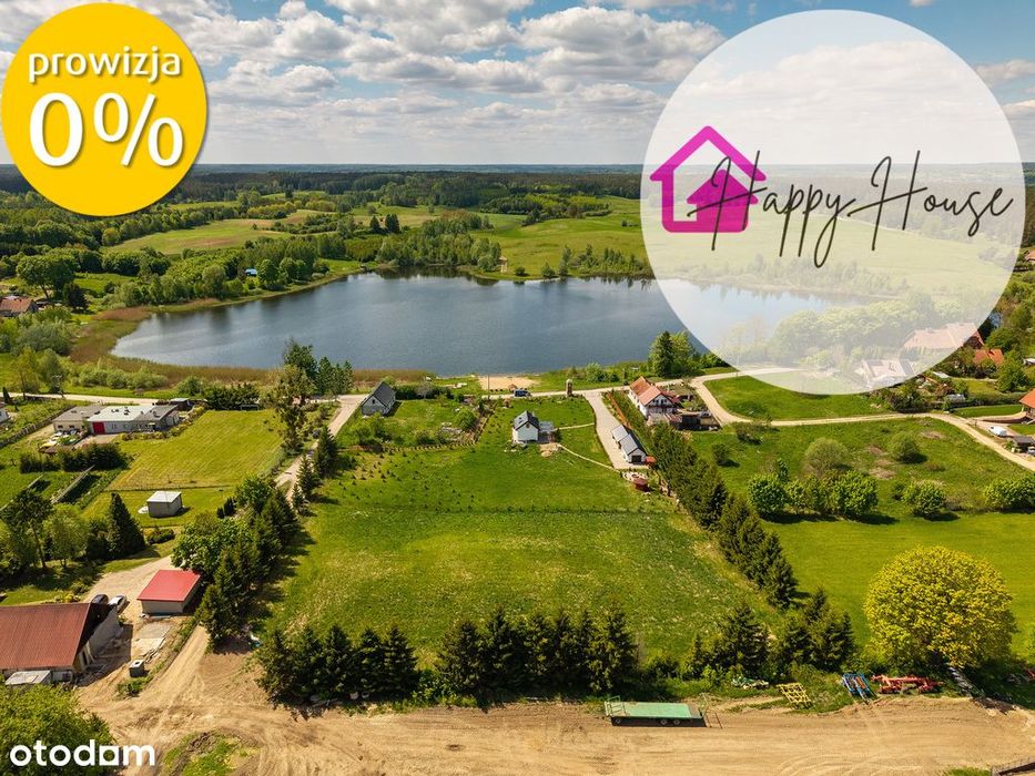 Działka 4800 m2 nad jeziorem Szałstry, WZ