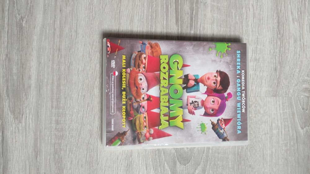 Gnomy rozrabiają płyta DVD