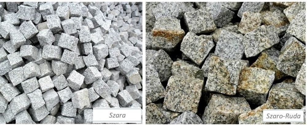 Kostka Granitowa Brukowa Kamień GRANIT - PROMOCJA