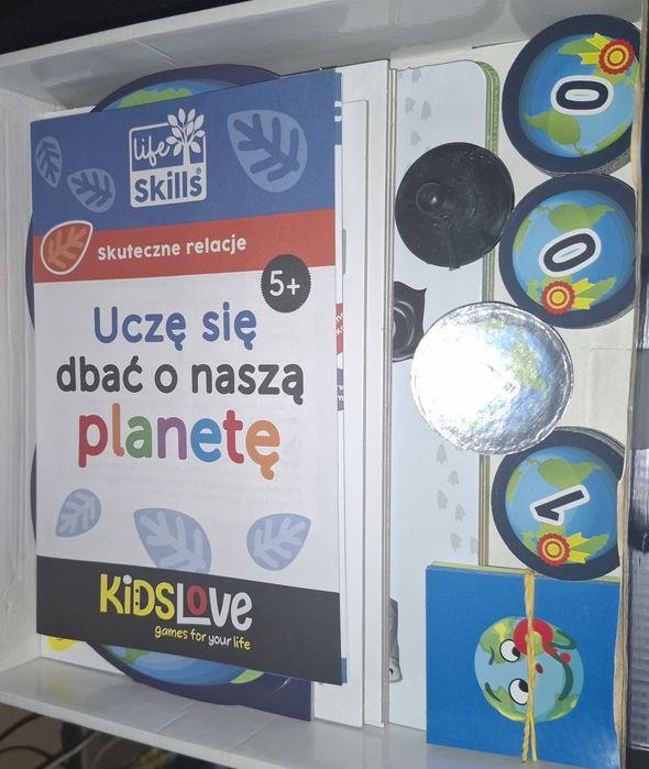 Gra edukacyjna life skills chroń środowisko lisciani nowa kompletna