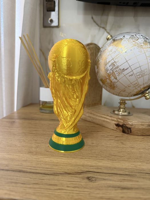 Réplica Taça Copa do Mundo Dourada