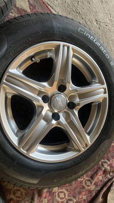 Титани р14,98х4 в зборі на літній гумі