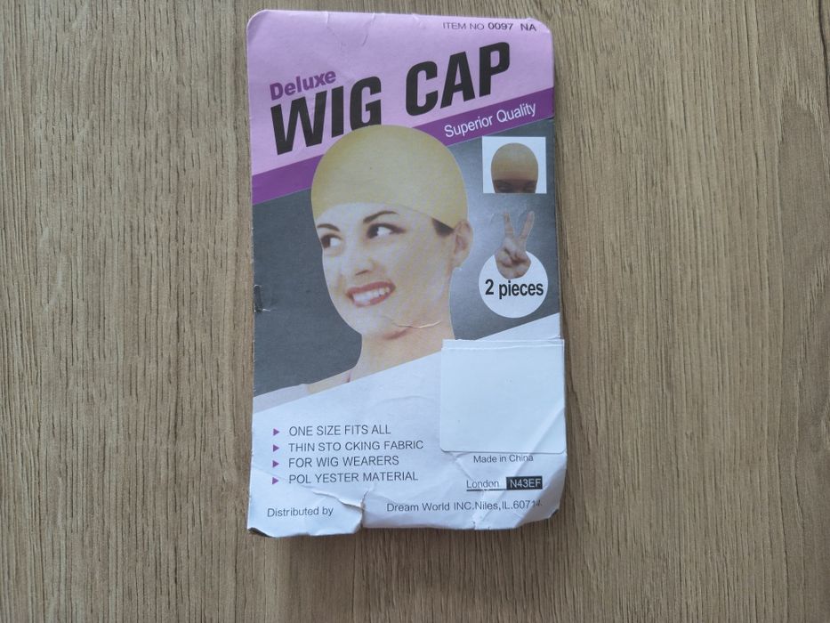 2-pack cielisty czepek pod perukę