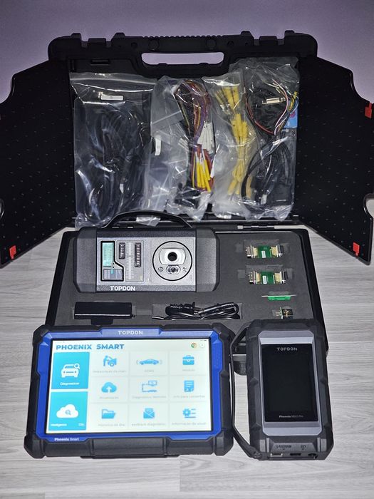 TOPDON PHOENIX SMART T-NINJA BOX Program. Chaves e Caixas Automáticas