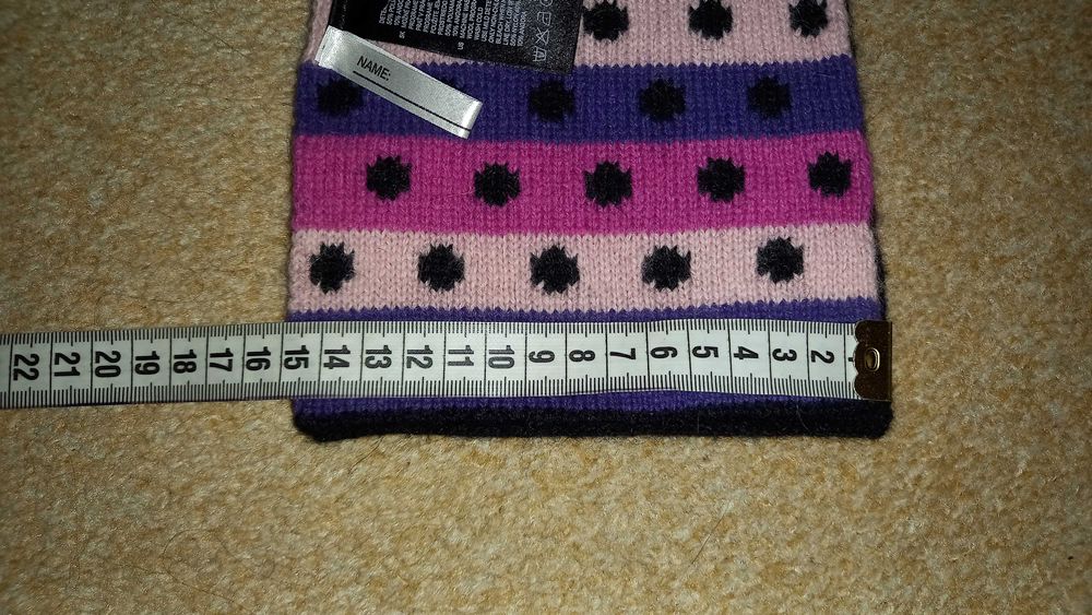 Szalik H&M 40% wełna 10 % angora 15/128 cm