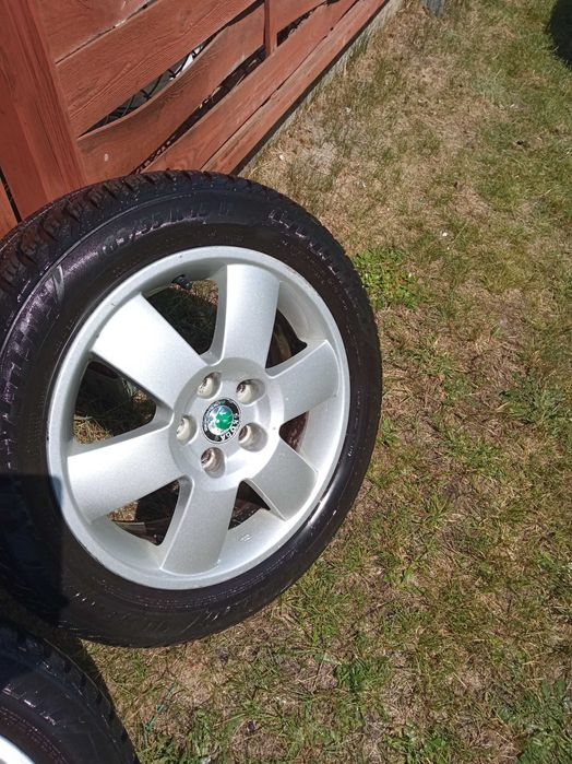 Alufelgi 15 felgi aluminiowe Skoda opony 185/55 R15 Seat Volkswagen