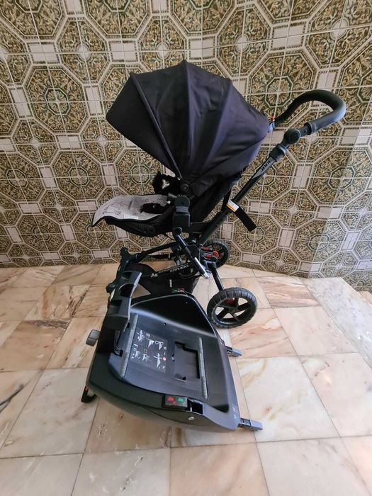 Carrinho Trio Janė Crosswalk + Ovo (Koos) + Base Isofix