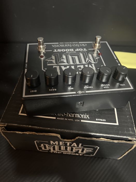 Metal muff with top boost efekt gitarowy