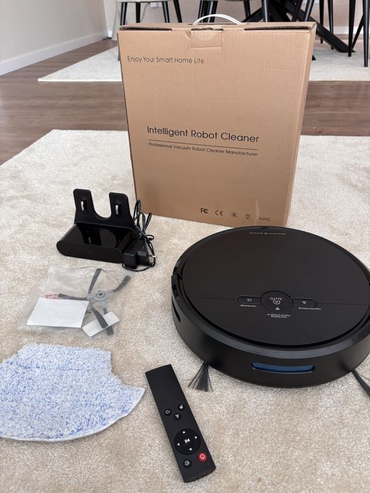 Aspirador robot Inteligente (wifi e comando)