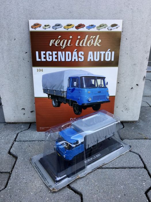 ROBUR LD 3001 #104-auta PRL,model,autka,kolekcja,deagostini