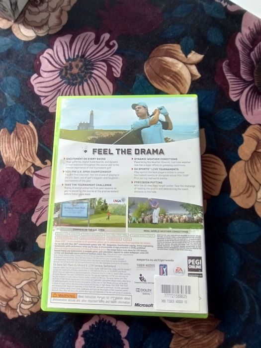 Dwie gry Xbox 360 Ssx  i Tigerwoods