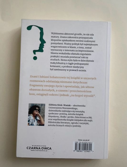 „Co z ciebie wyrośnie?” Sitek-Wasiak Elżbieta