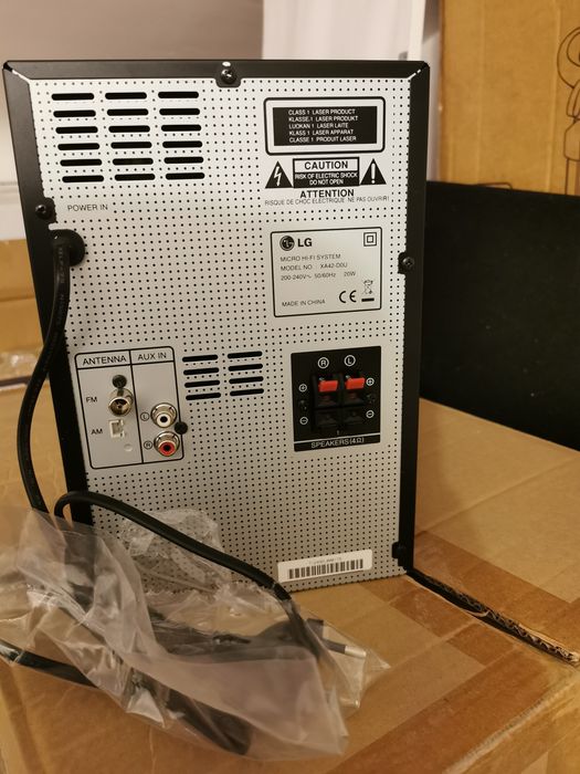 Aparelhagem Hi-Fi LG