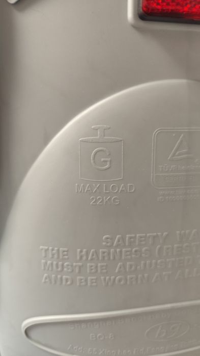 Fotelik rowerowy dla dzieci