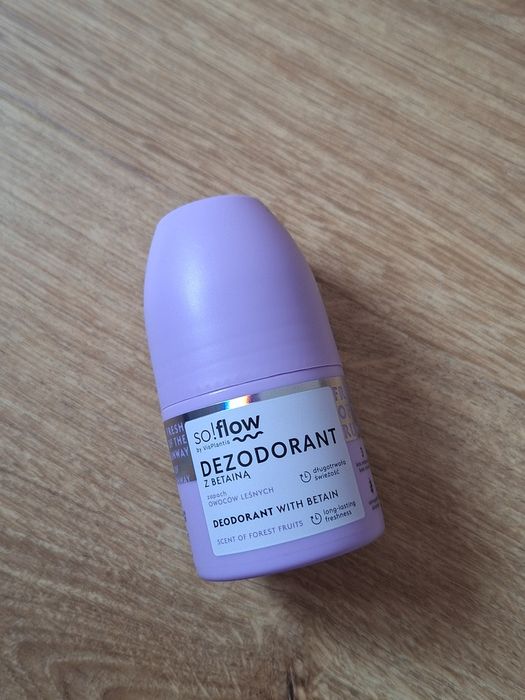 So!flow dezodorant z betainą roll on. Owoce leśne