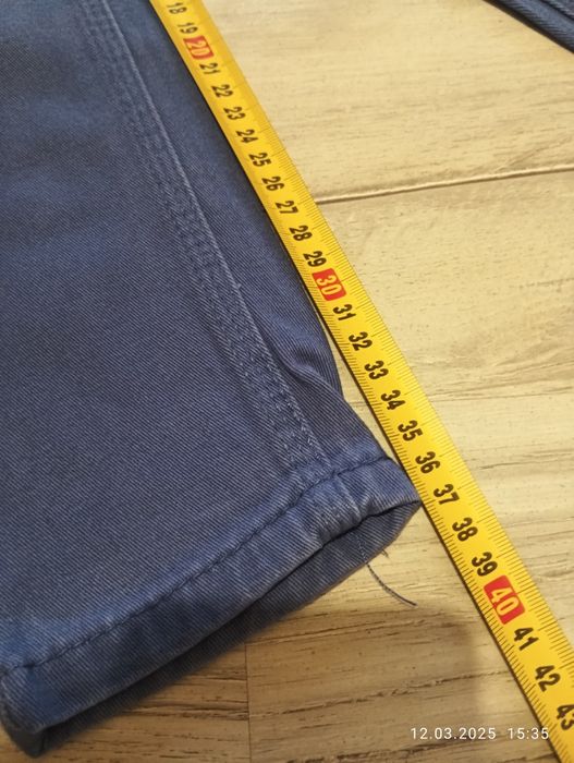 Spodnie chłopięce niebieskie