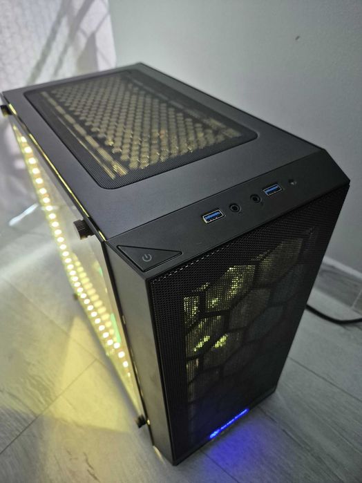 mATX добротний корпус з продувом! SilverStone Precision PS15 (2x120mm FAN RGB)