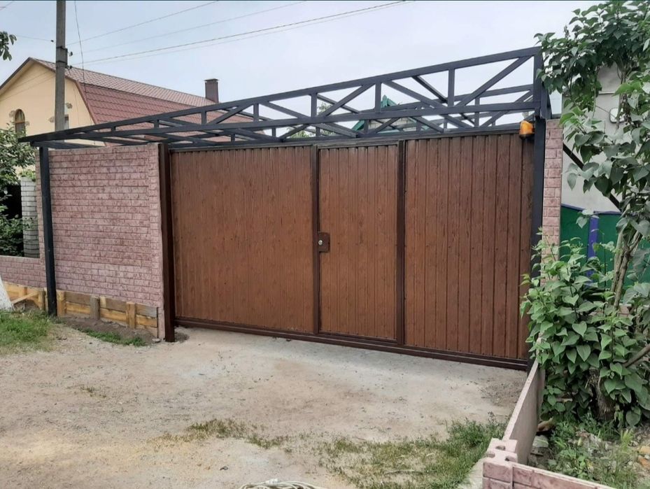 Ворота откатные, распашные, гаражные. Автоматика для ворот