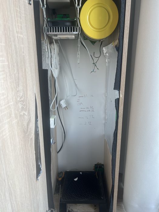 Готовий Гроу бокс, grow box . Саморобний