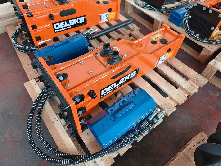 Martelo Silencioso p/Escavadora 2.5-5T-HAMMER-530 -ENVIO +IVA INCLUÍDO