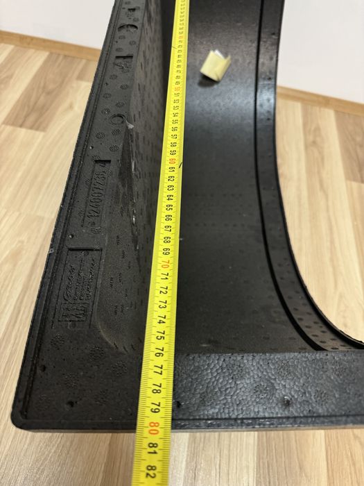 Nadkole pojedyncza oś styropianowe do przyczepy kempingowej