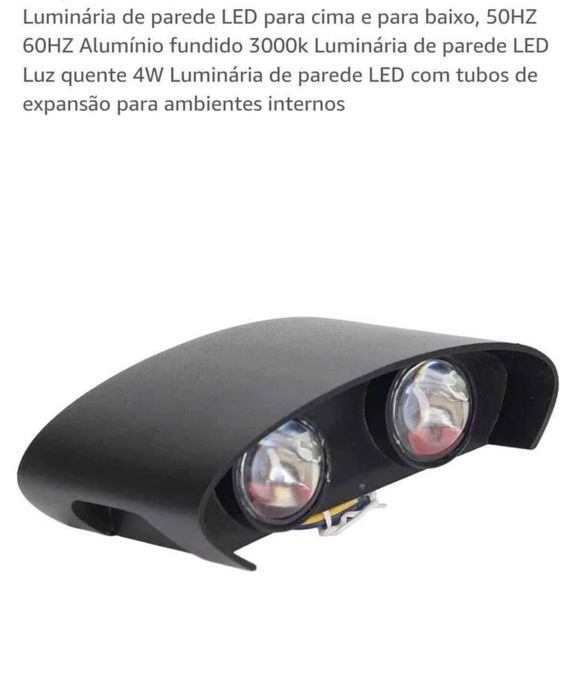 Oportunidade – 6 Luzes LED Exterior Novas a Preço de Conjunto