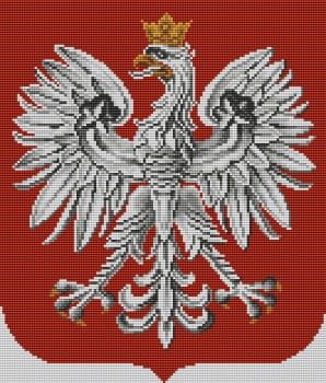 Zestaw do haftu godło (7055)