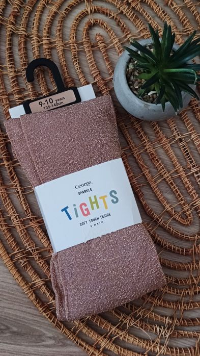 На новий рік! Капронові колготки з люрексом