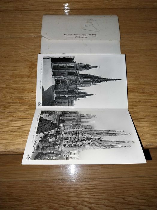 Carteira Postais Barcelona - 1948