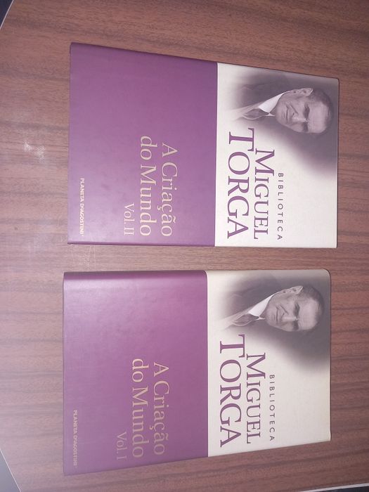 Miguel torga,  criação do mundo volume l e ll, colecção completa