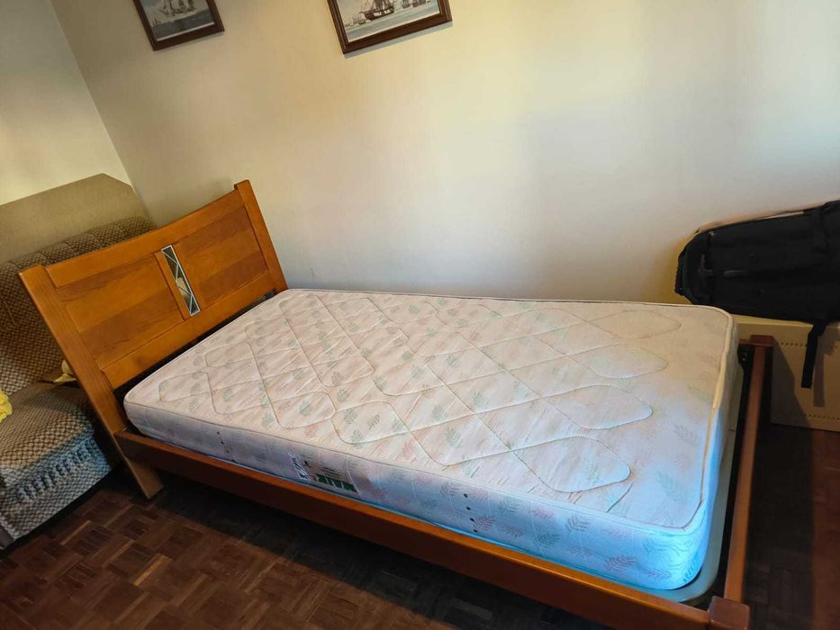Cama/Estrado/Colchão - Individual