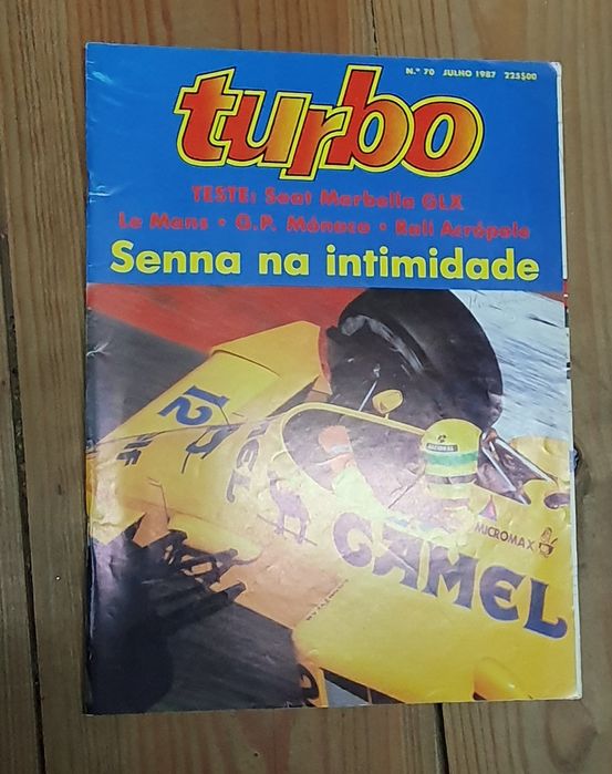 Revista Turbo n 70 Ayrton Senna
