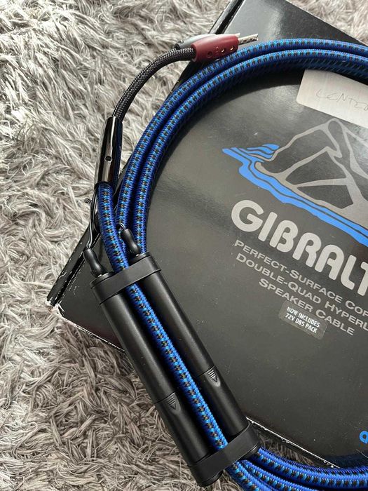 Audioquest Gibraltar 2x2,5 m DBS 72 V topowy nowy za 1/4 ceny!