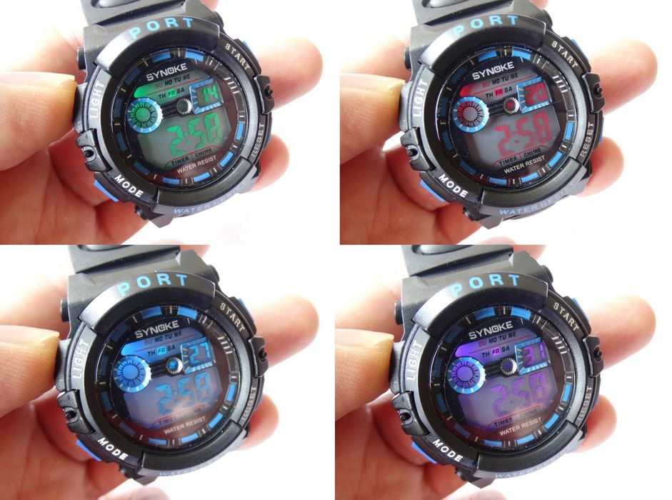 Zegarek dla dziecka dziecięcy Synoke elektroniczny sportowy stoper