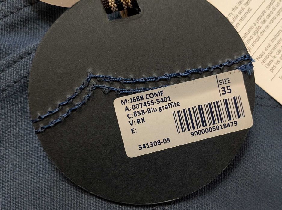 Джинсы Jacob Cohen J688 COMF-Blu Graffite