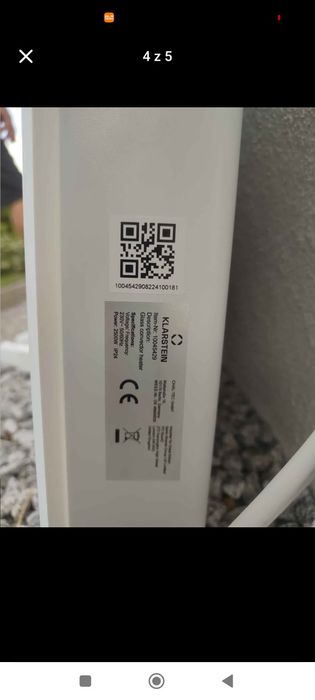 Grzejnik konwektorowy Klarstein Bornholm Smart 2500W