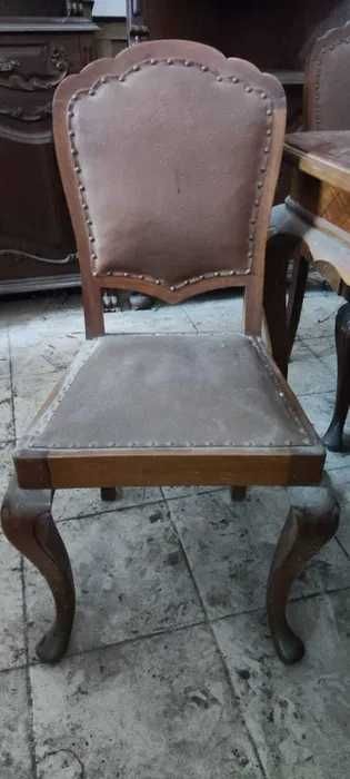 Conjunto de 15 peças de Sala Antigo Cerejeira