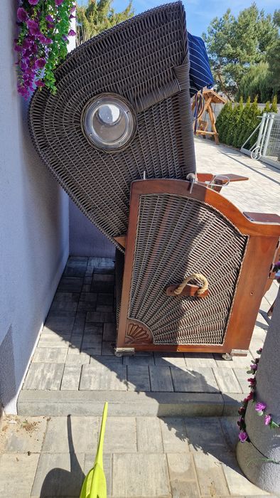 Kosz plażowy ogrodowy