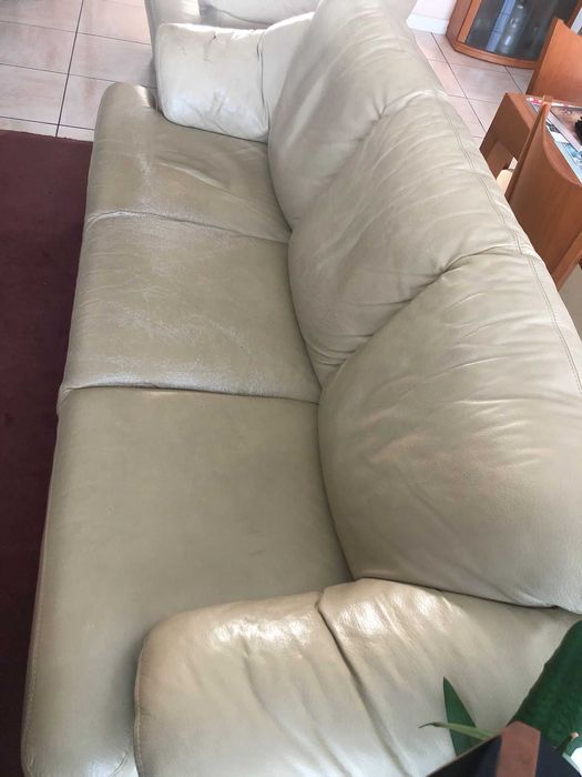 Sofás em Pele - Bege