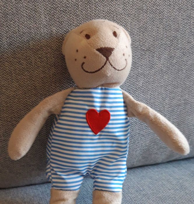 peluche urso João Coração