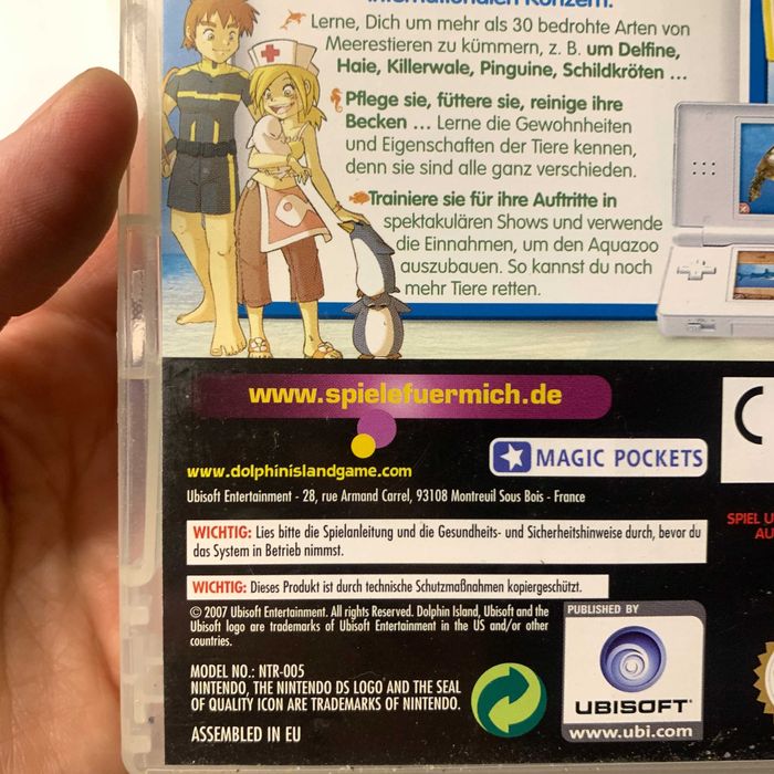 Nintendo DS Abenteuer auf der Delfininsel повний комплект та інші