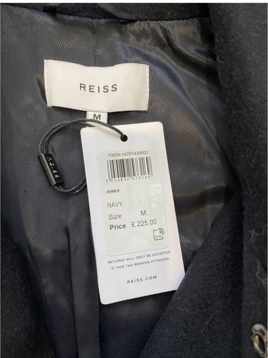 Reiss шерстяне напів пальто, куртка, піджак