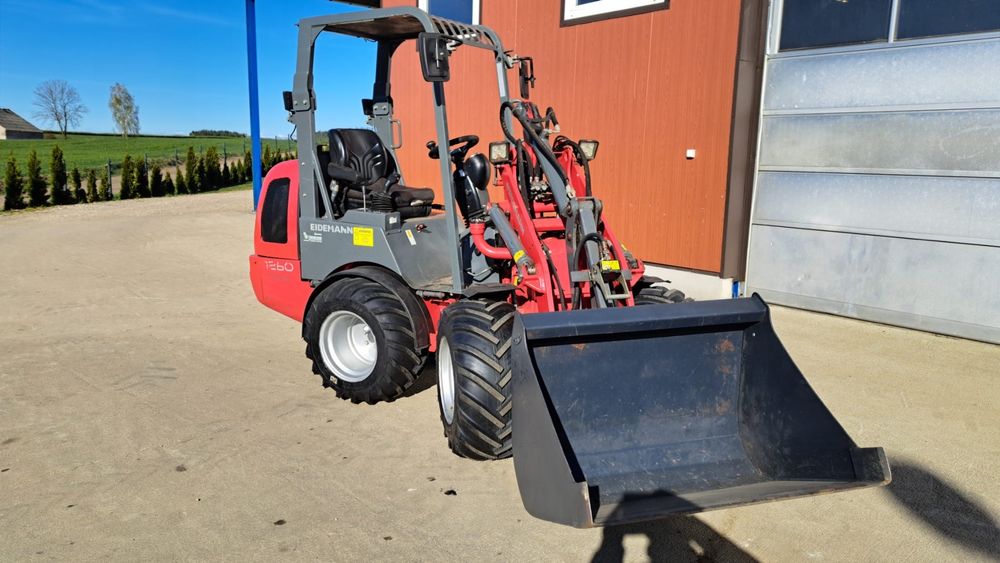 ŁADOWARKA WEIDEMANN 1260 ŁYŻKA+KROKODYL schaffer manitu jcb giant O&K