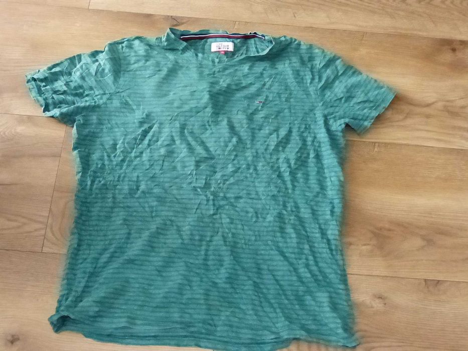 Tommy Hilfiger T-Shirts Koszulka Damska Bawełna XL