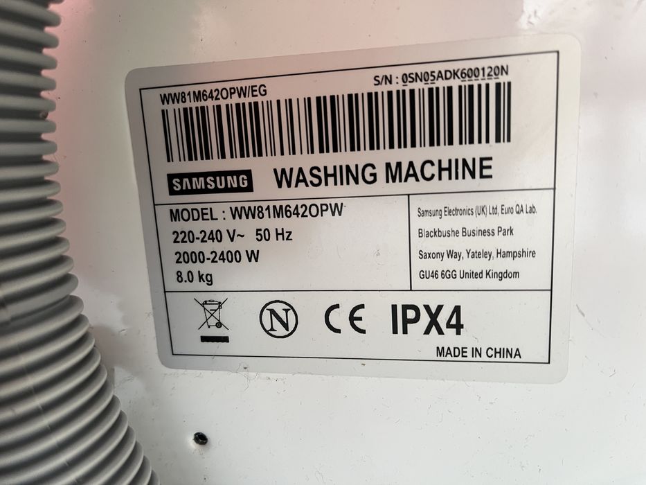 Пральна машина Samsung DP219 на 8 кг. Стан ідеальний