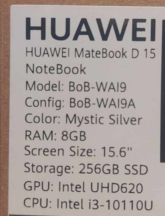 Huawei Matebook D15 | CENA DO NEGOCJACJI |