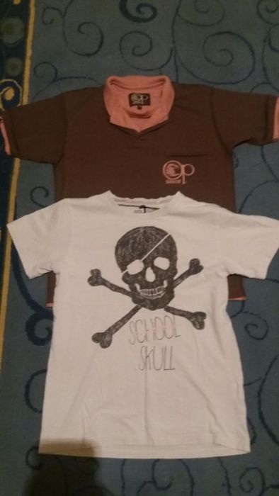T-shirt bluzka 6 sztuk chłopak rozmiar 146/152