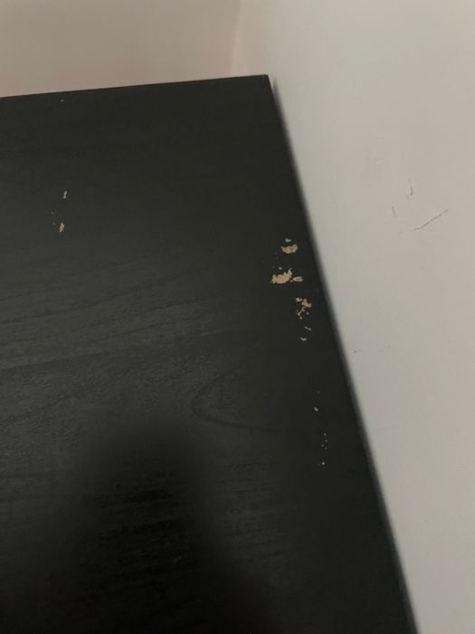 Secretária Preta 140cm