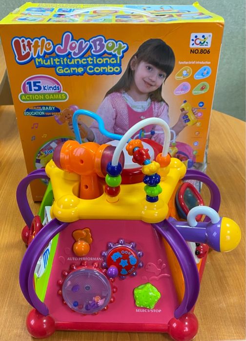 Ігровий розвиваючий центр  Limo toy box Мультибокс розвивальна іграшка