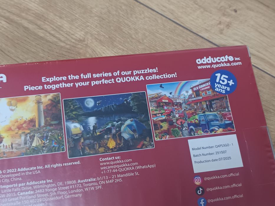 Puzzle 1000 sztuk Nowe